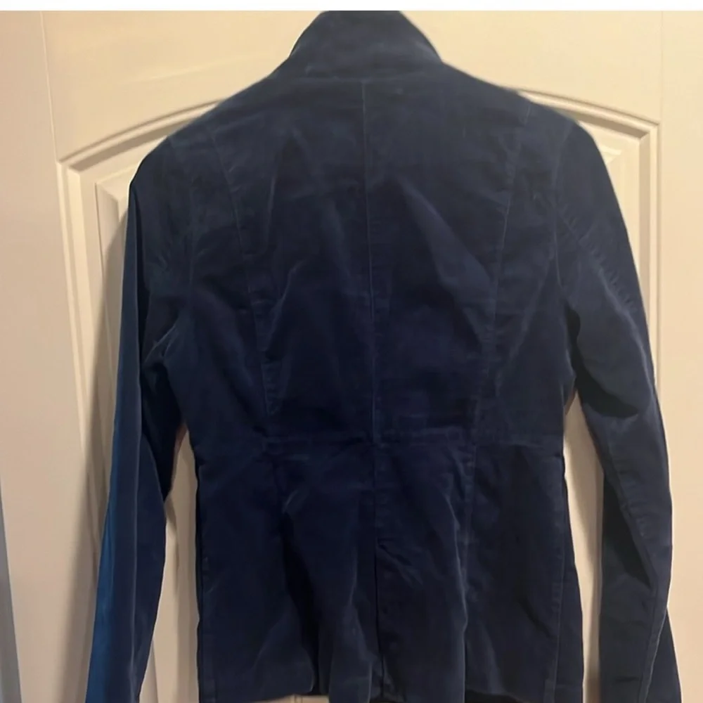 Mossimo Supply Co Blue Pea Coat Double-Breasted